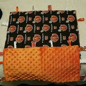 Bengals baby blanket